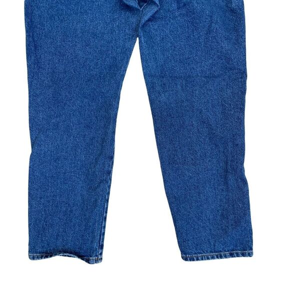 Zara Z1975 Pleated Baggy Jeans 100% Cotton - Picture 9 of 9